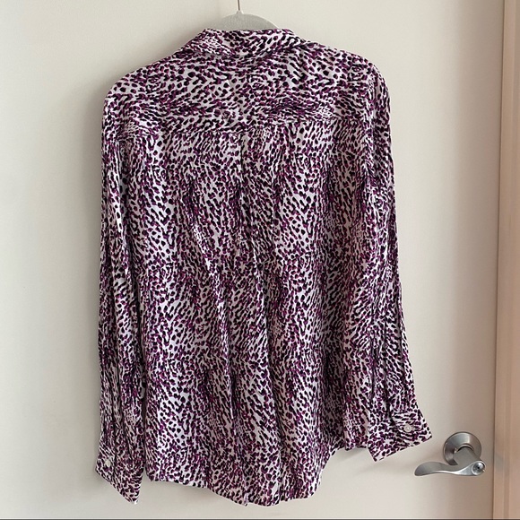 Foxcroft Printed Button Down Shirt - Picture 6 of 10